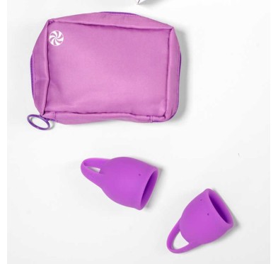 Tampony-Menstrual Cups Kit Natural Wellness Tulip